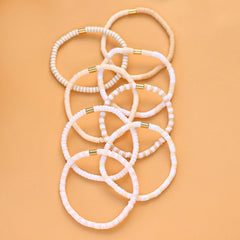 Leche Stretch Bracelet Set of 8