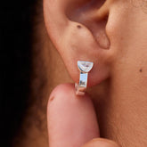 Half Moon Stone Earrings