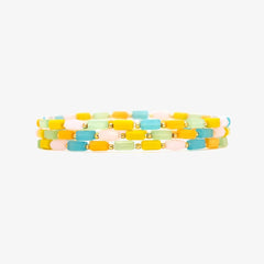 Neon Lights Stretch Bracelet 3 Pack