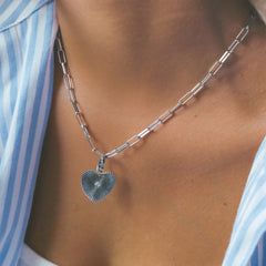 Harper Statement Heart Charm