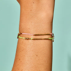 La Rosa Gold Dainty Bracelet