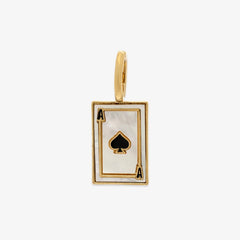 Harper Ace of Spades Statement Charm