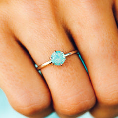 Iridescent Stone Ring