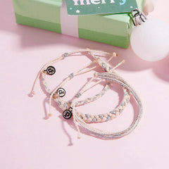 Snowfall Mini Braided Bracelet