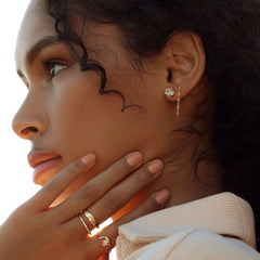 Herkimer Stud Earrings