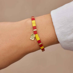 Gryffindor™ Tile Bead Stretch Bracelet