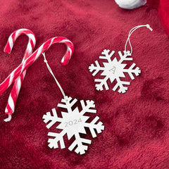 Engravable Snowflake Ornament