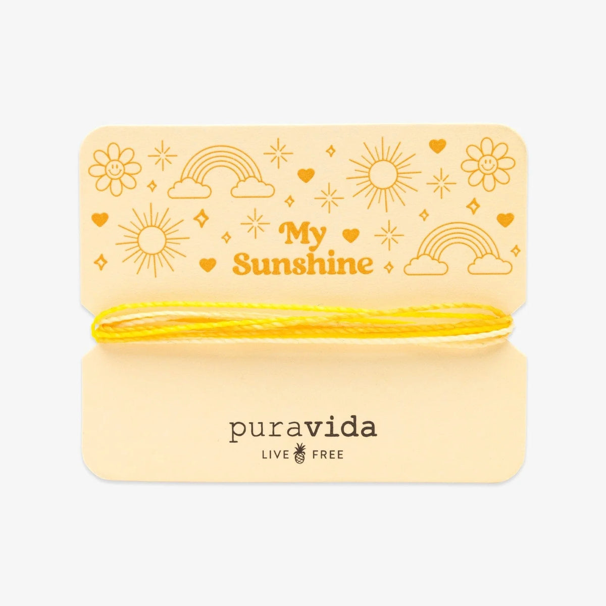 My Sunshine Bracelet Card