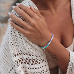 Gumdrop Seascape Stretch Bracelet