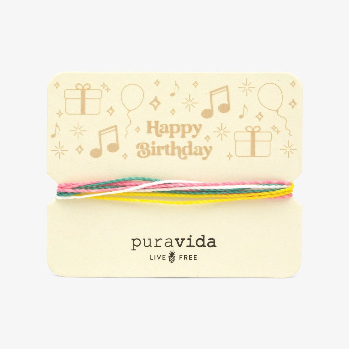 Happy Birthday Bracelet Card