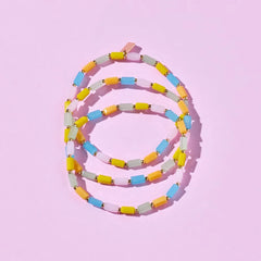 Neon Lights Stretch Bracelet 3 Pack