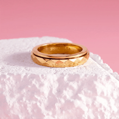 Diamond Cut Fidget Ring