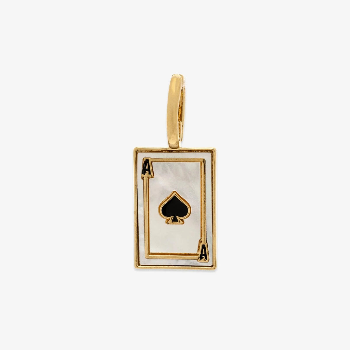 Harper Ace of Spades Statement Charm
