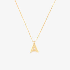 Initial Pendant Necklace