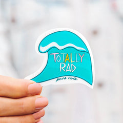 Totally Rad Sticker