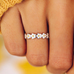 Painted Blooms Ring