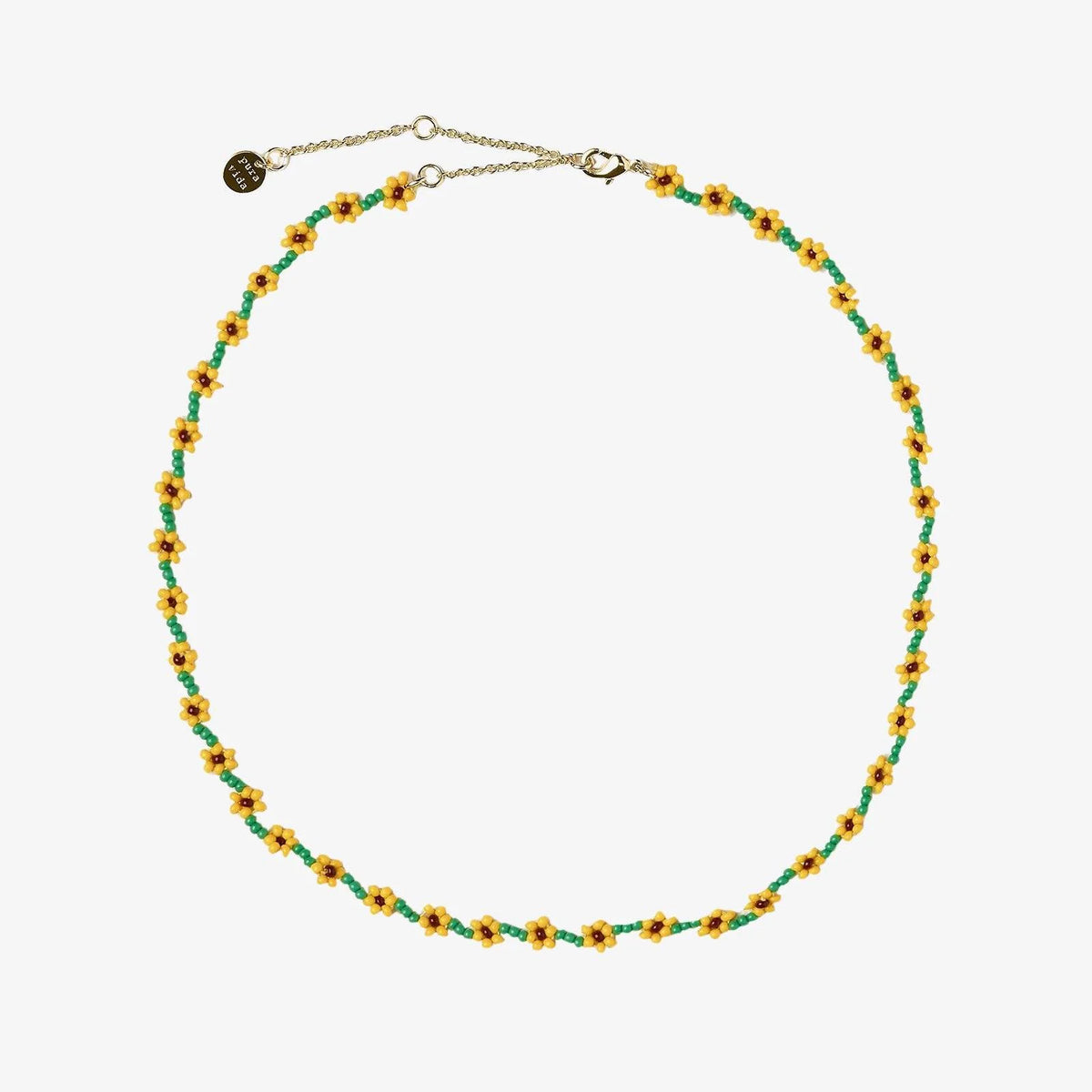 Sunflower Seed Bead Choker
